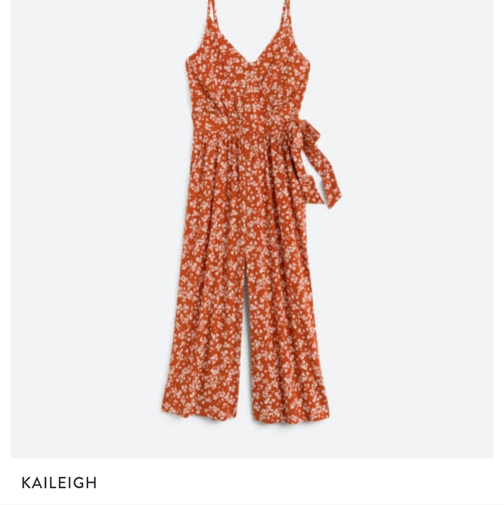 KAILEIGH Rica Knit Crop Jumpsuit